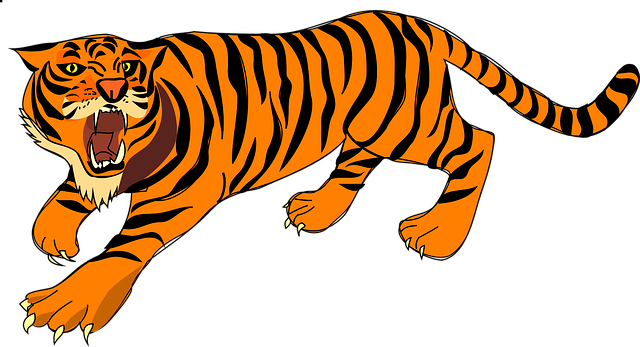 ส – เสือ tiger